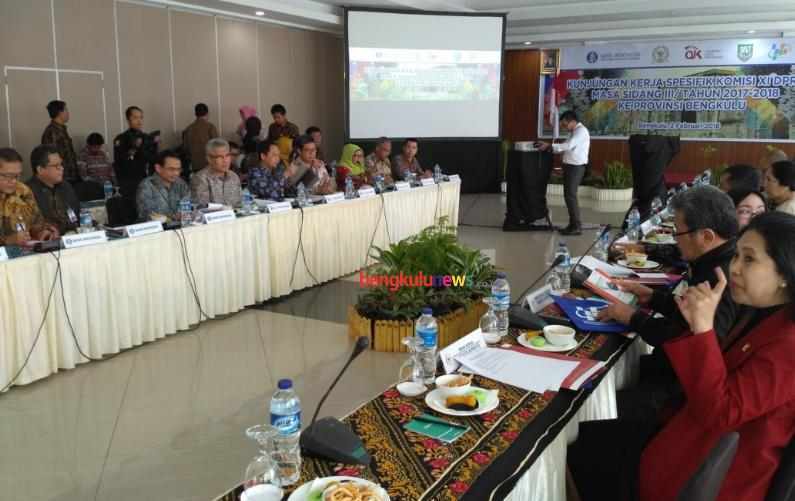 DPR RI Komisi XI, Tanyakan Pertumbuhan Ekonomi dan Kestabilan Inflasi Bengkulu