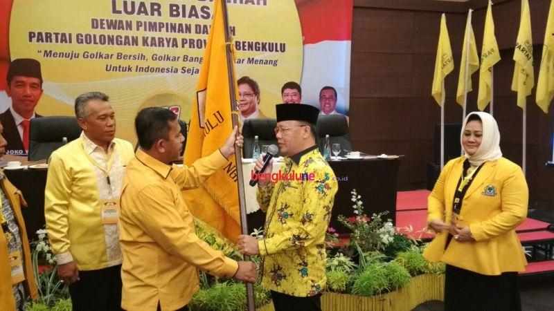 Pimpin Golkar Bengkulu, Rohidin Siap Emban Amanah