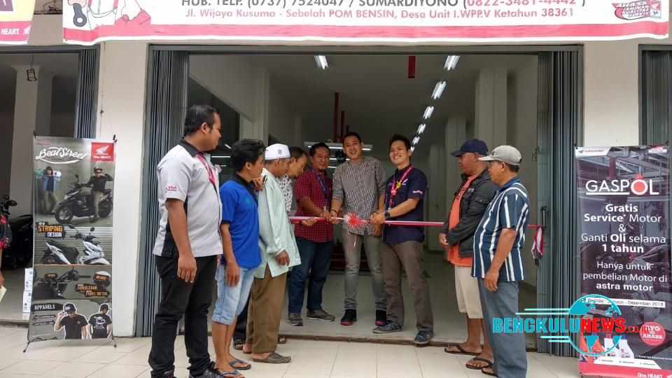 Tingkatkan Pelayanan, Astra Motor Bengkulu Resmikan Bengkel AHASS di Ketahun