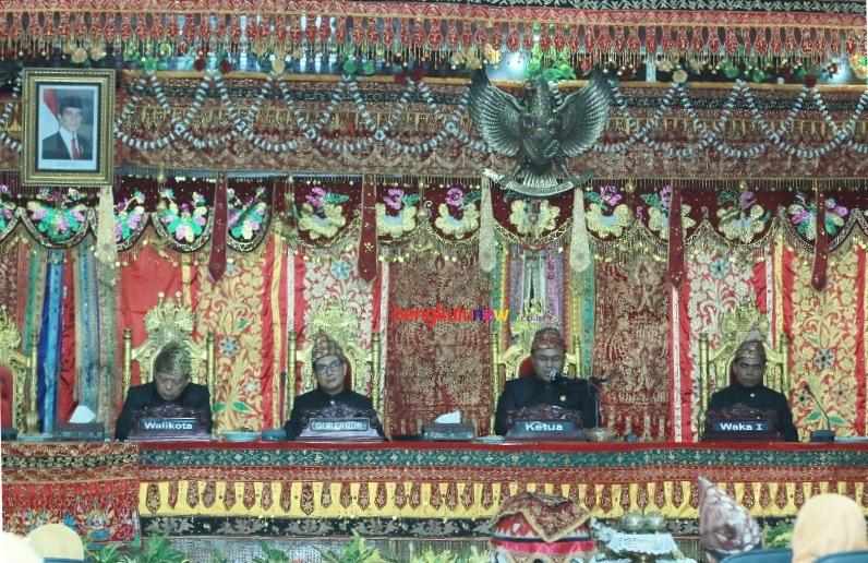 Paripurna Istimewa HUT ke-299 Kota Bengkulu