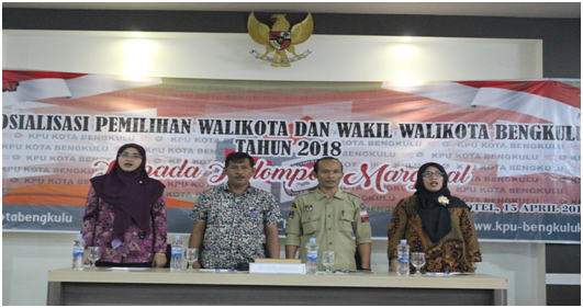 Gelar Sosialisasi, KPU Kota Bengkulu Undang Kelompok Marjinal