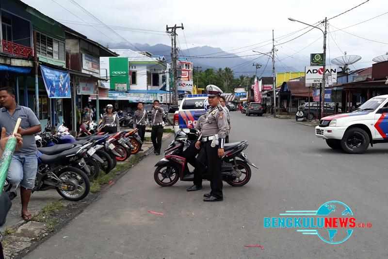 Polres Lebong Tilang Puluhan Kendaraan
