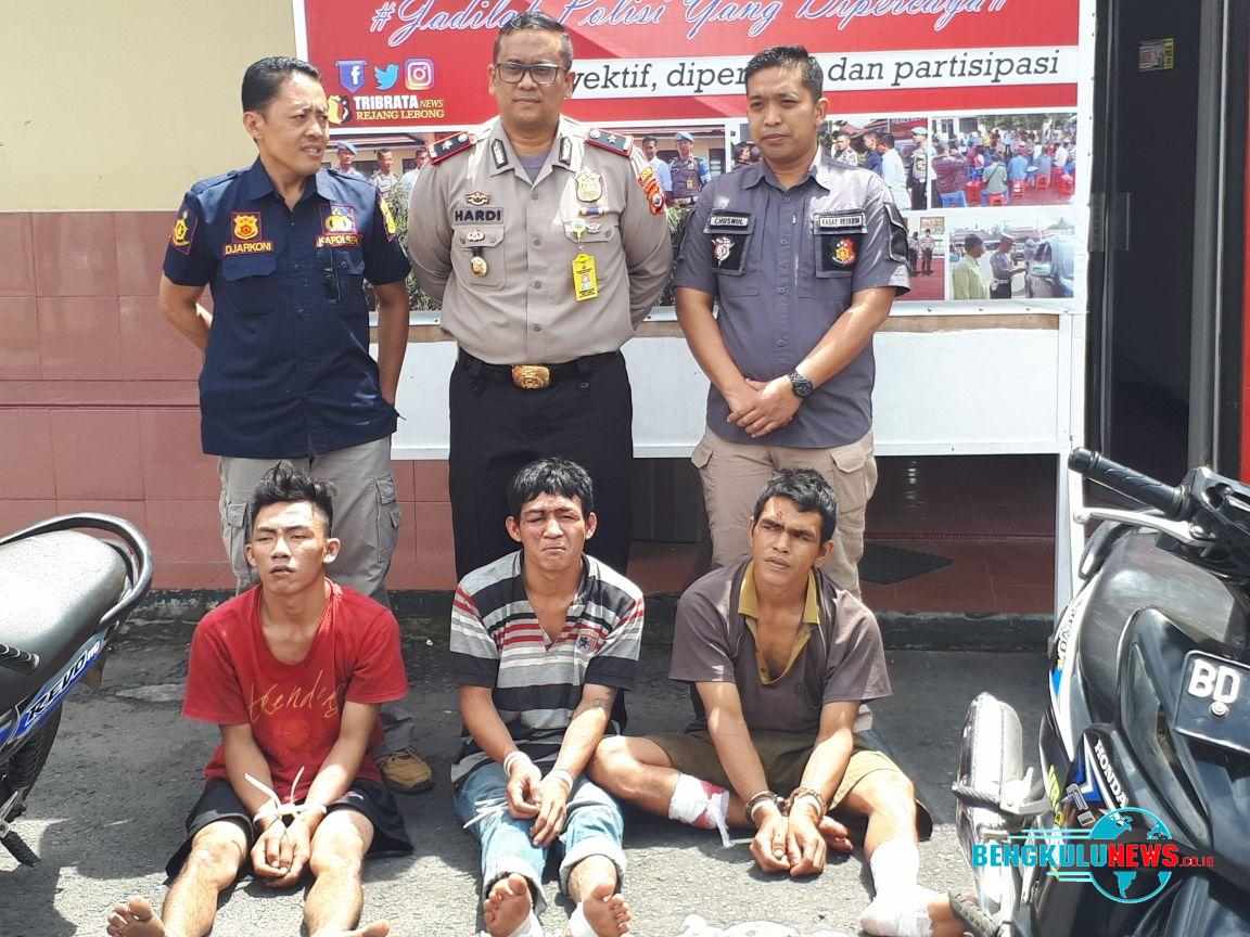 Tiga Curanmor Ditangkap, Dua Dilumpuhkan