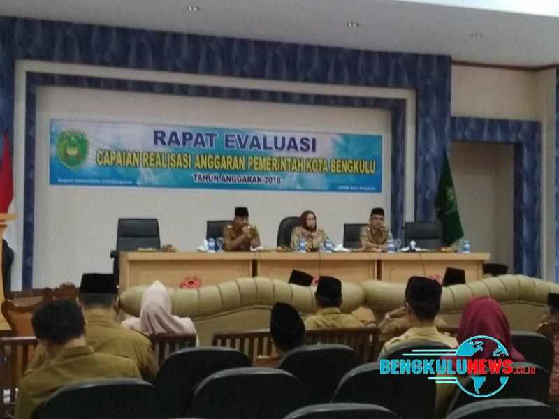 Realisasi Anggaran Lima OPD di Kota Bengkulu Rendah
