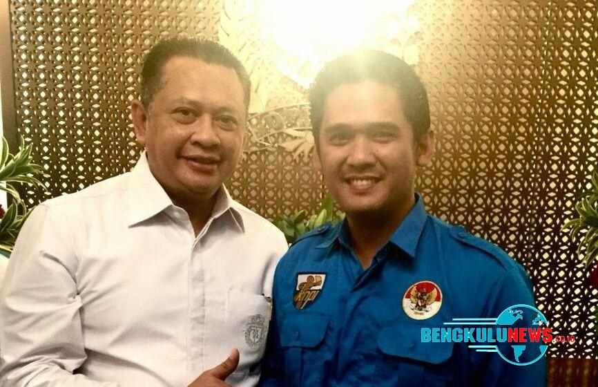 Usai Dilantik, KNPI Febry Audiensi dengan Ketua DPR RI