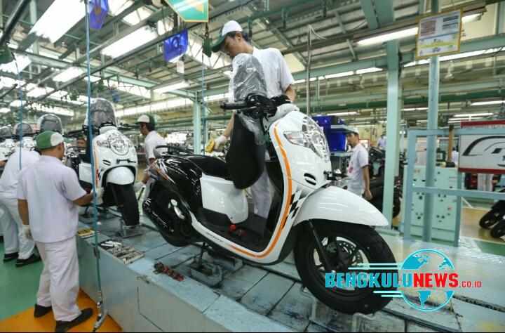 Ekspor Motor Honda Triwulan Pertama Melonjak 22,7%