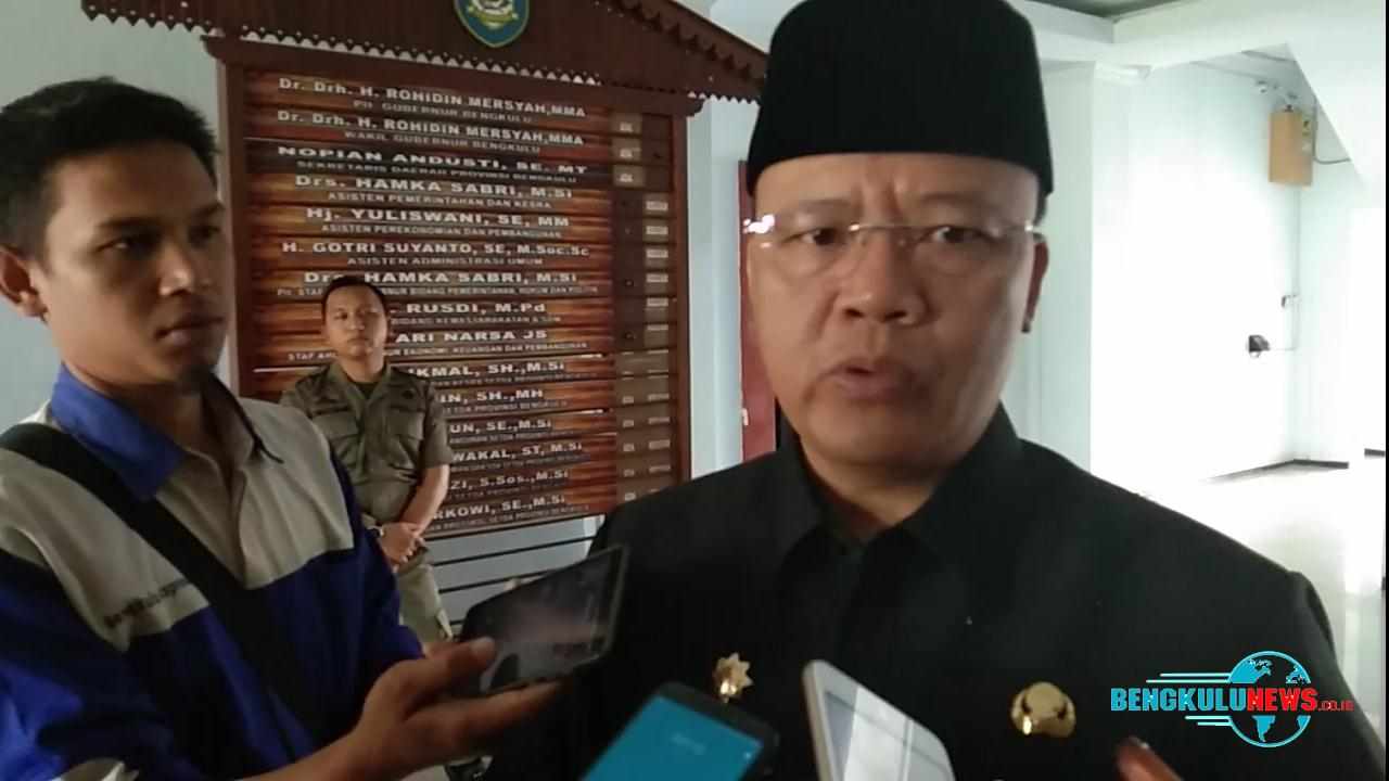 Jelang Pilwakot, Ini Pesan Plt Gubernur Bengkulu