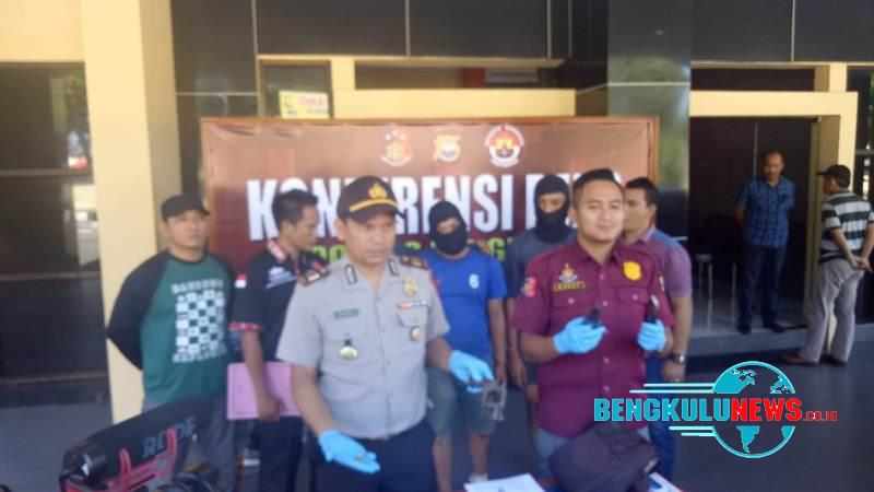 Polisi Bekuk Pelaku Curanmor Lintas Provinsi