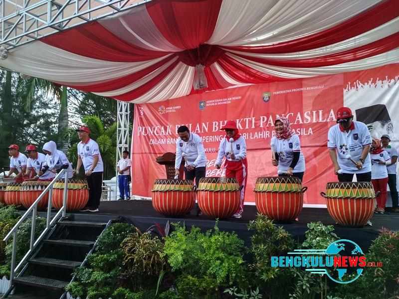 Pemda Bengkulu Peringati Puncak Bulan Bakti Pancasila 