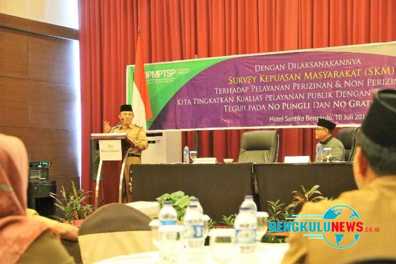 Sekdaprov Minta Pelayanan Izin Dipercepat dan Dipermudah