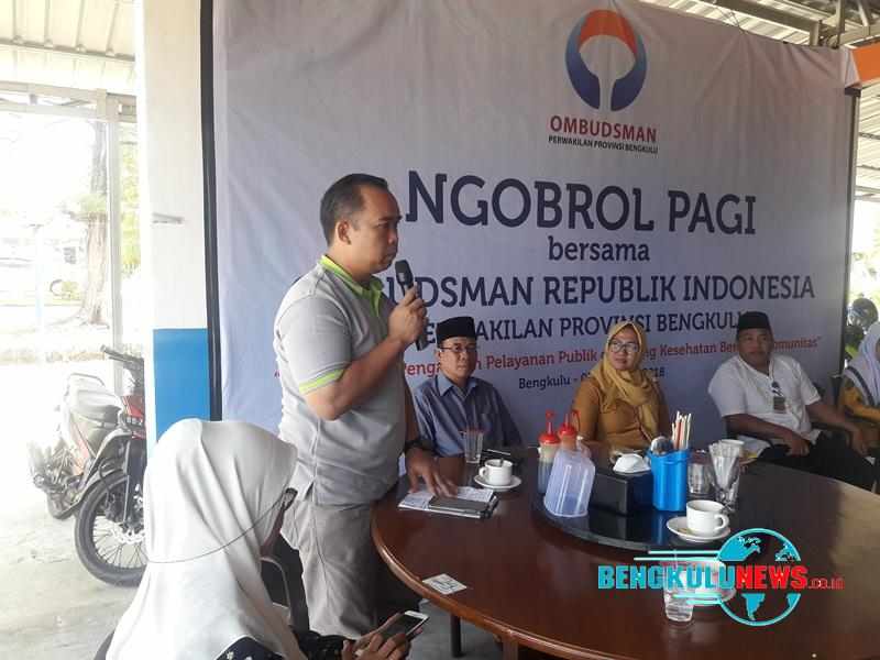 Kepala perwakilan ORI Bengkulu, Herdy Puryanto
