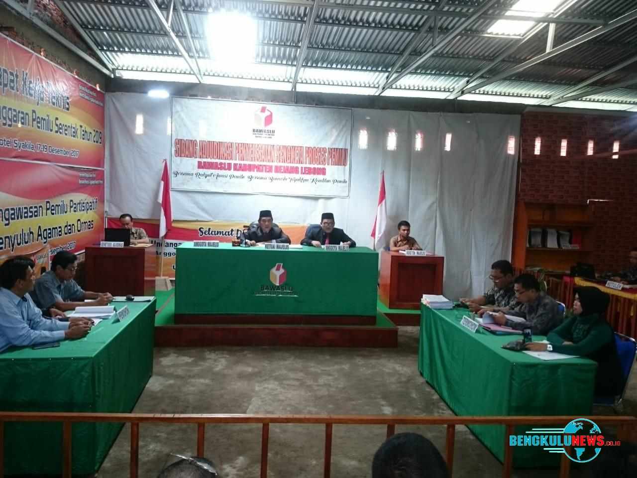 Tanpa Koordinasi, Nasdem Rejang Lebong Gugat Keputusan KPU