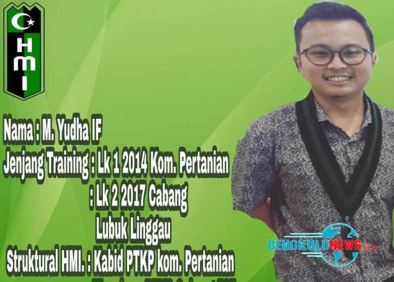 Yuda Pimpin HMI Bengkulu Periode 2018-2019
