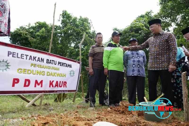Muhammadiyah Kaur Bangun Gedung Dakwah, Rohidin Harap Peran Empowering Optimal