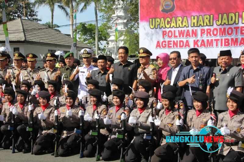 Polda Gelar Upacara HUT Polwan Ke- 70
