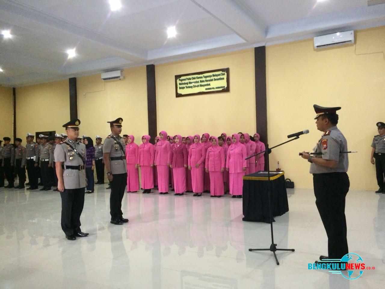 Baru Menjabat Selama 4 Bulan, Kasat Lantas Polres Bengkulu Utara Diganti