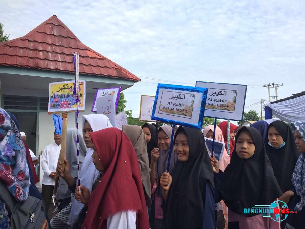 Sambut 1 Muharram, Pelajar se Kabupaten Bengkulu Utara Ikuti Pawai Taaruf
