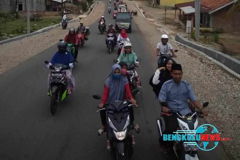 Sambut Tahun Baru Islam, Ratusan Pelajar Mukomuko Pawai