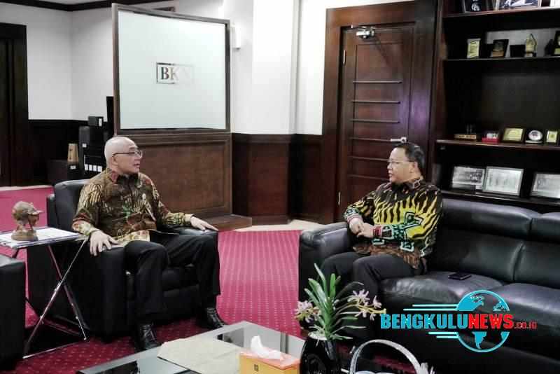Perjuangkan Hak Pegawai, Rohidin Temui Kepala BKN