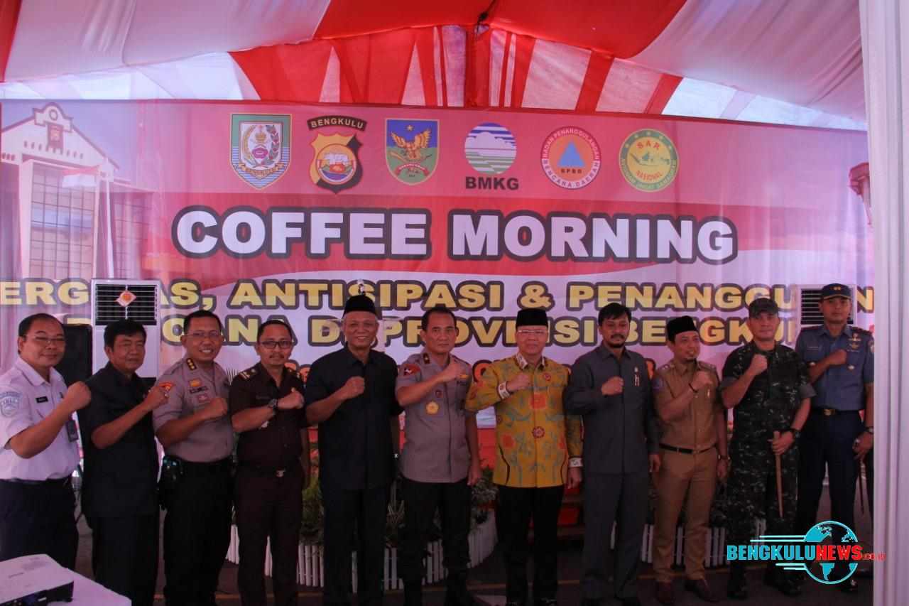 Pemprov dan Kapolda Bengkulu Gelar Apel Perlengkapan Tanggap Bencana Alam