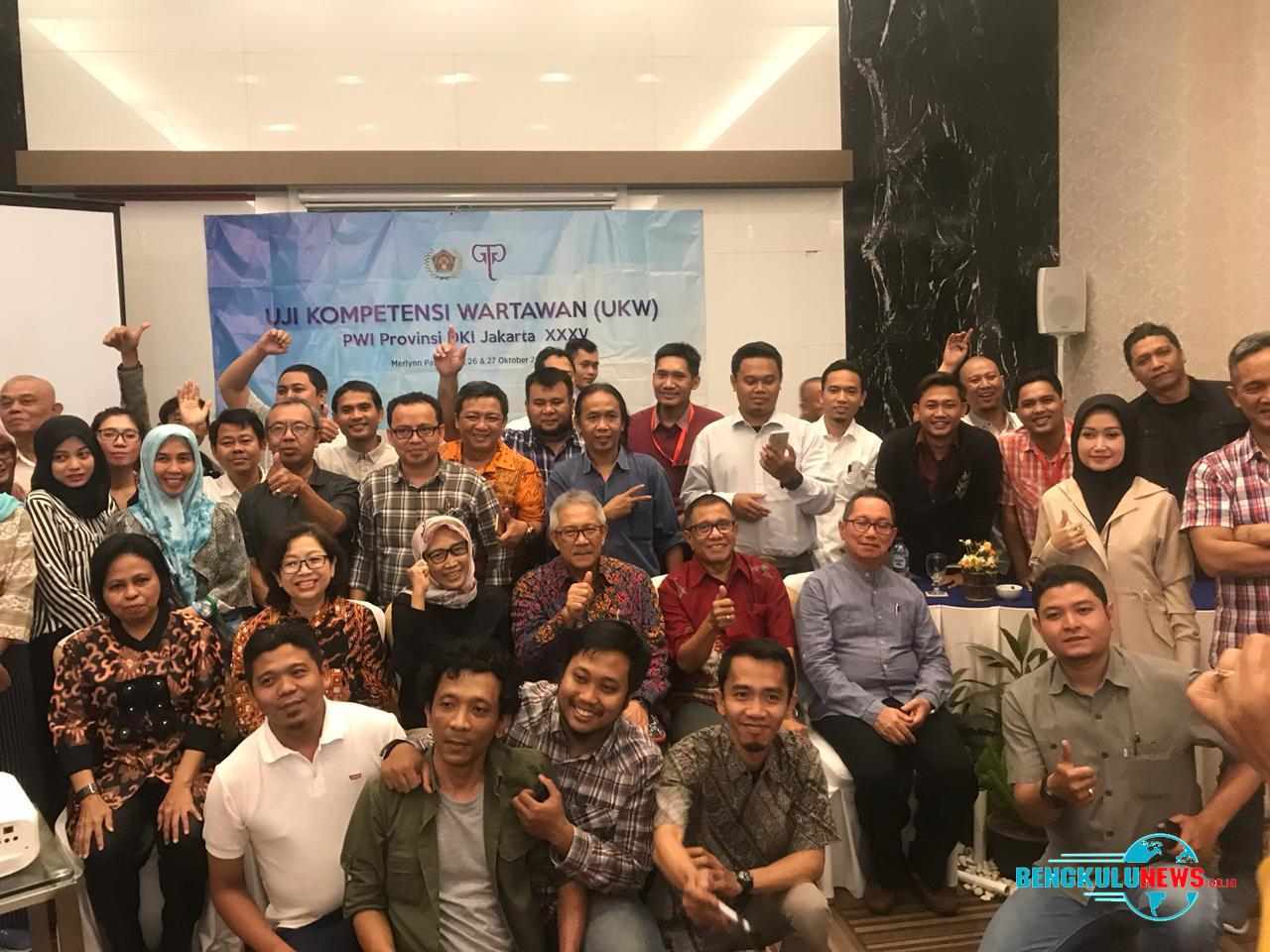 Peserta Uji Kompetensi Wartawan