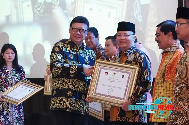 Bengkulu Raih Predikat Baik Tuntas Penyelesaian TLHP Pengawasan Itjen Kemendagri