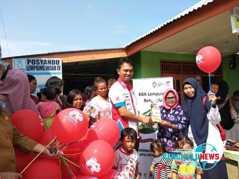 AFFCO Bengkulu Tuntaskan Pemberian Bantuan Untuk Balita di Lempuing