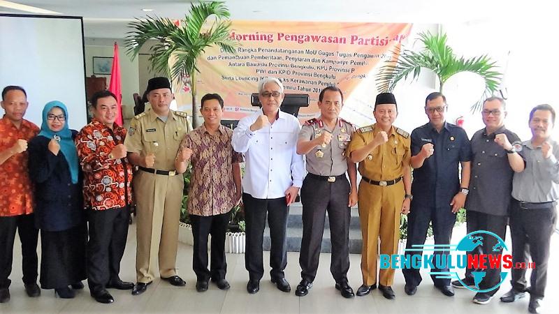 Bawaslu Lakukan MoU Gugus Tugas Pengawasan Pemilu 2019