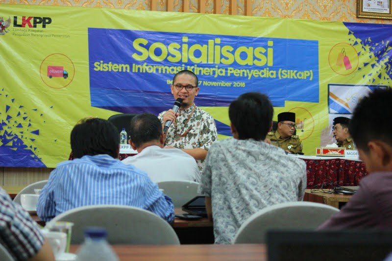 Sosialisasi Sistem Informasi Kinerja Penyedia