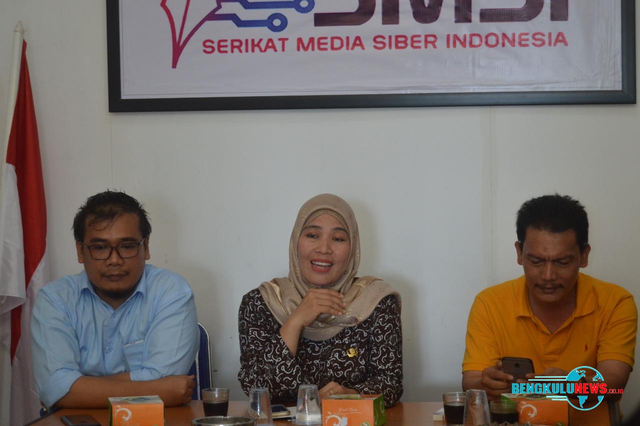 Satukan Visi Membangun Bengkulu, Dinas Kominfo dan Humas Kunjungi SMSI Bengkulu