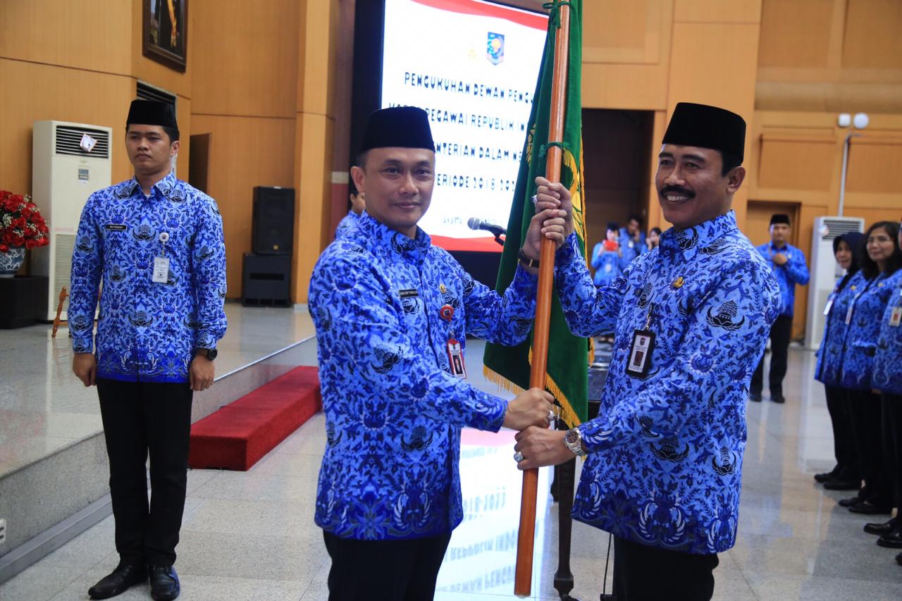 Pelantikan Dewan Pengurus Korpri Kemendagri