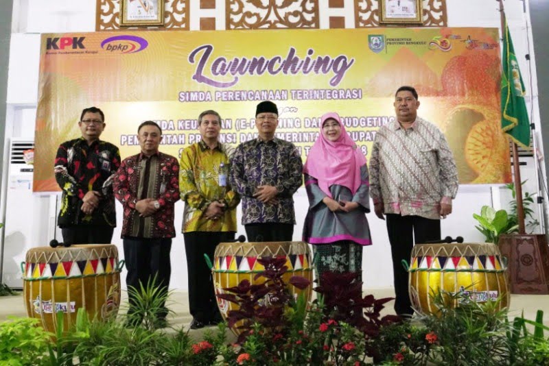Pemprov Bengkulu Launching E-Planning dan E-Budgeting, Perencanaan Terintegrasi dengan SIMDA