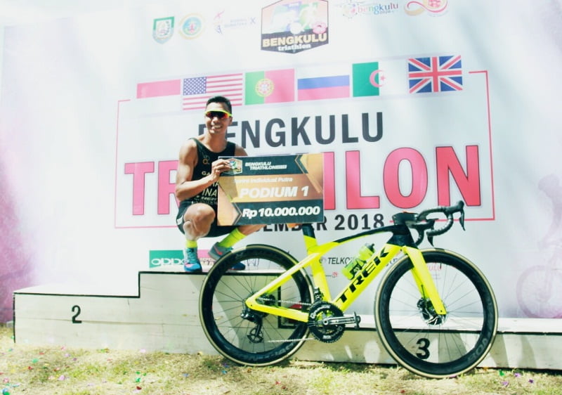 Atlet Lokal Dominasi Event Internasional Bengkulu Triathlon 2018