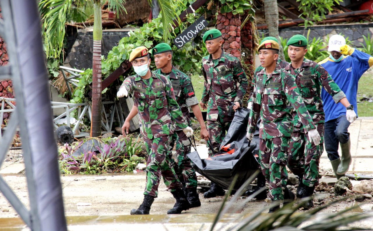Proses Pencarian Korban di Kawasan Tanjung Lesung Berjalan Cepat
