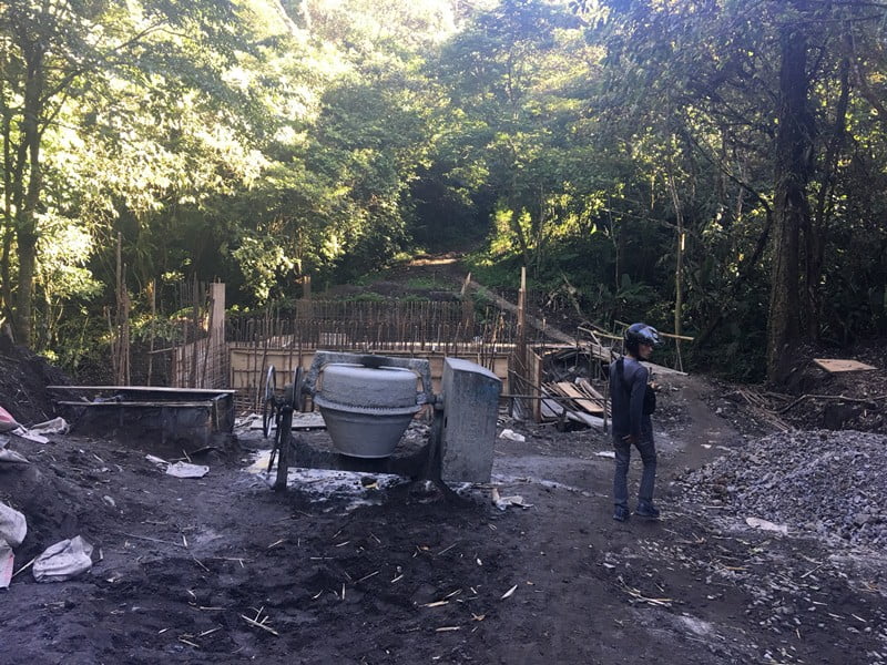 Pembangunan Jembatan di Bukit Kaba Mangkrak