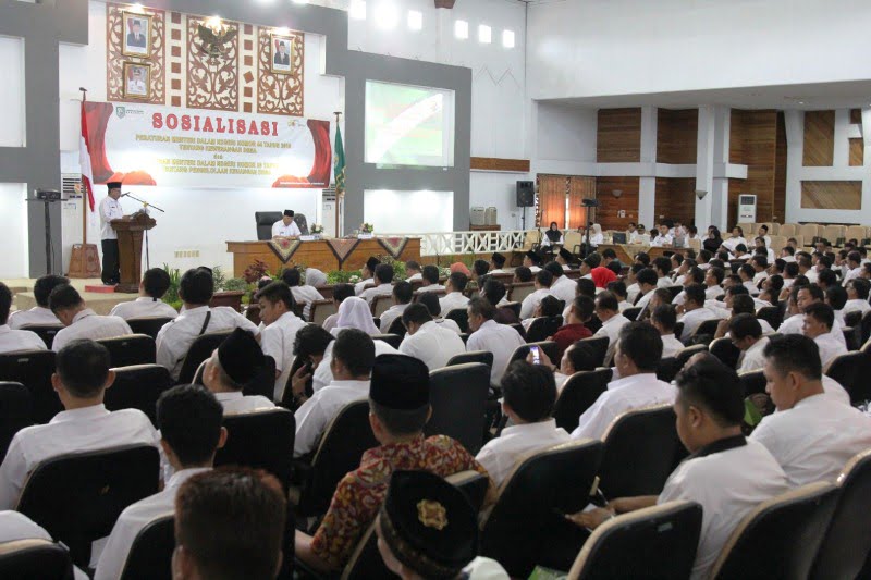 Sosialisasi Permendagri Nomor 20 Tahun 2018 Tentang Keuangan Desa dan Permendagri Nomor 44 Tahun 2016 Tentang Kewenangan Desa 