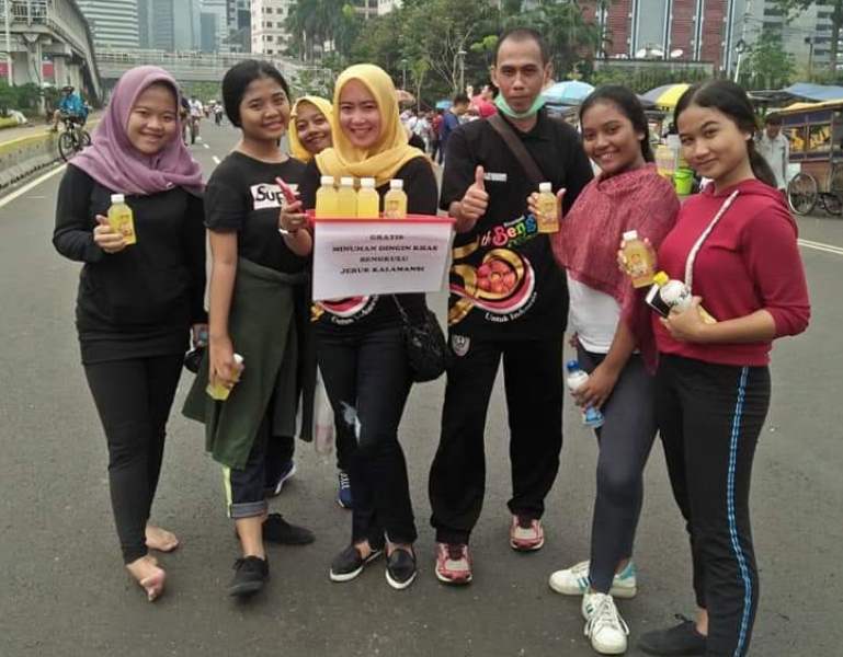 Kopi dan Kalamansi Bengkulu Dipromosikan di CFD Jakarta