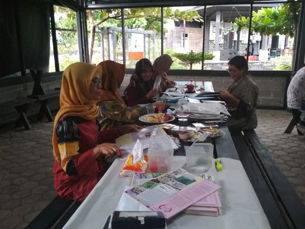 PUPA Bengkulu Berkarya Lewat Kolase