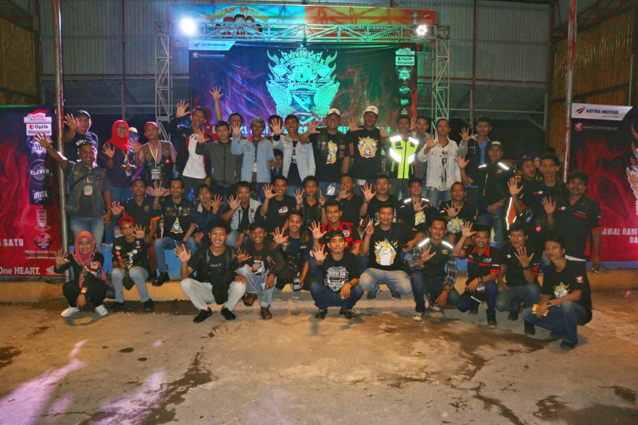 Anniversarry Lima Tahun Paguyuban Motor Honda Bengkulu