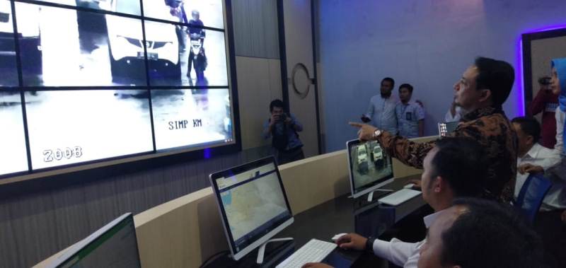 Sudut Kota Bengkulu Kini Diawasi CCTV