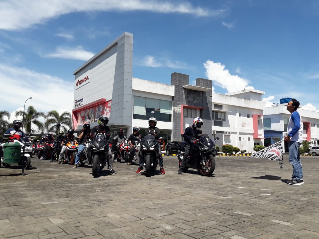Komunitas CBR Gas ke Bengkulu Tengah