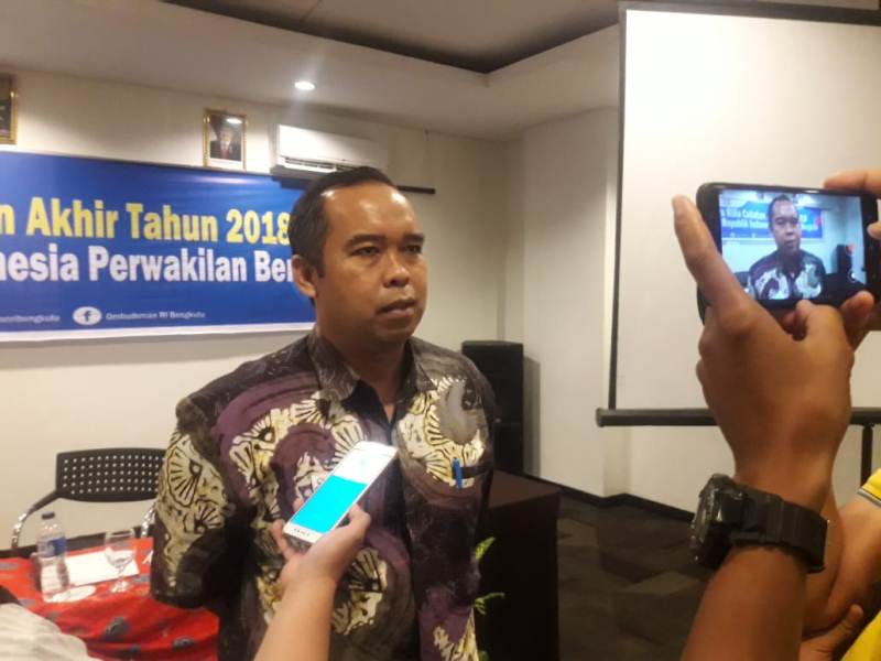 Kepala Perwakilan Ombudsman RI Bengkulu, Herdy Puryanto