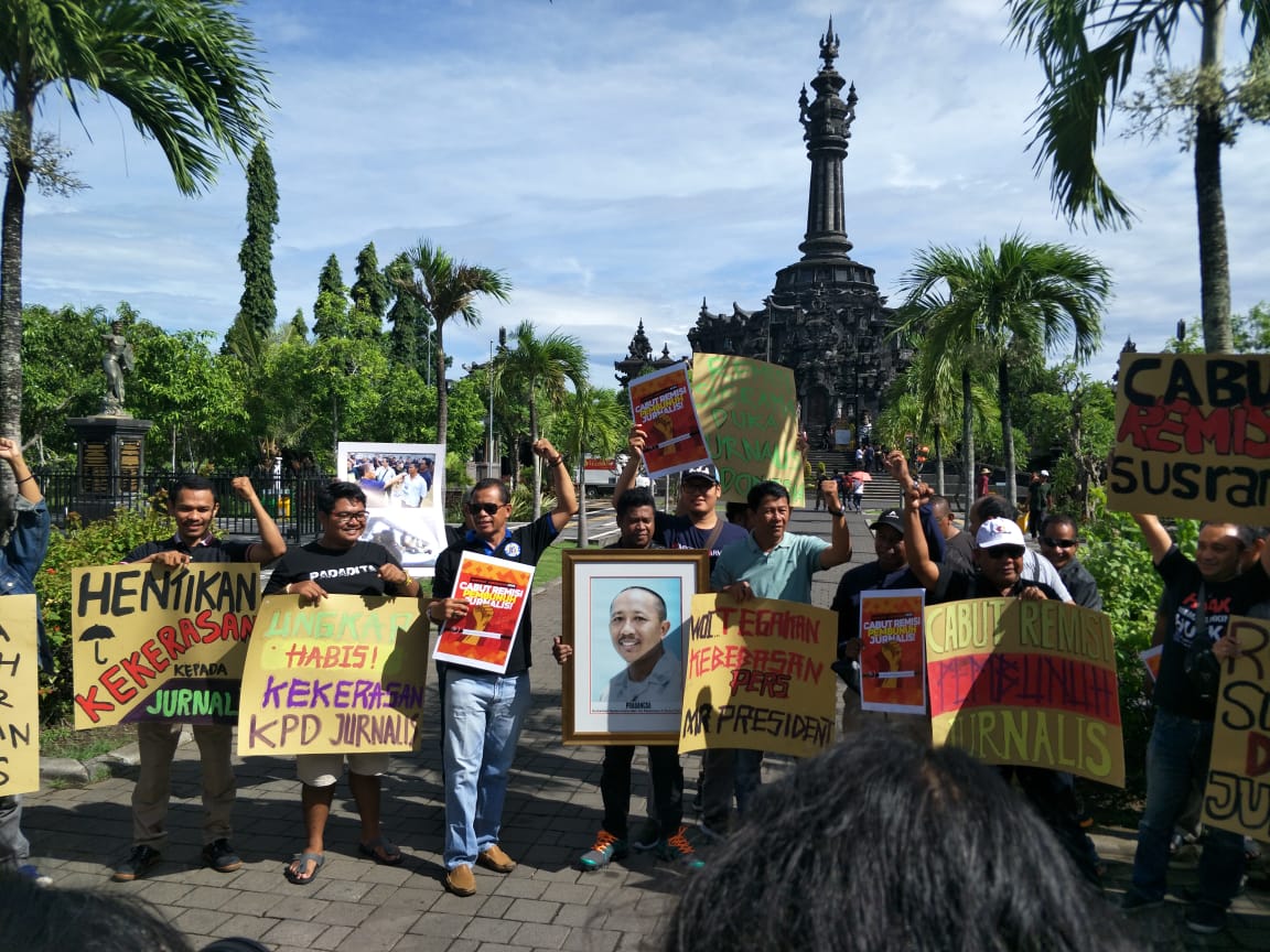 Jurnalis Bali Tuntut Cabut Remisi Bagi Pembunuh Wartawan