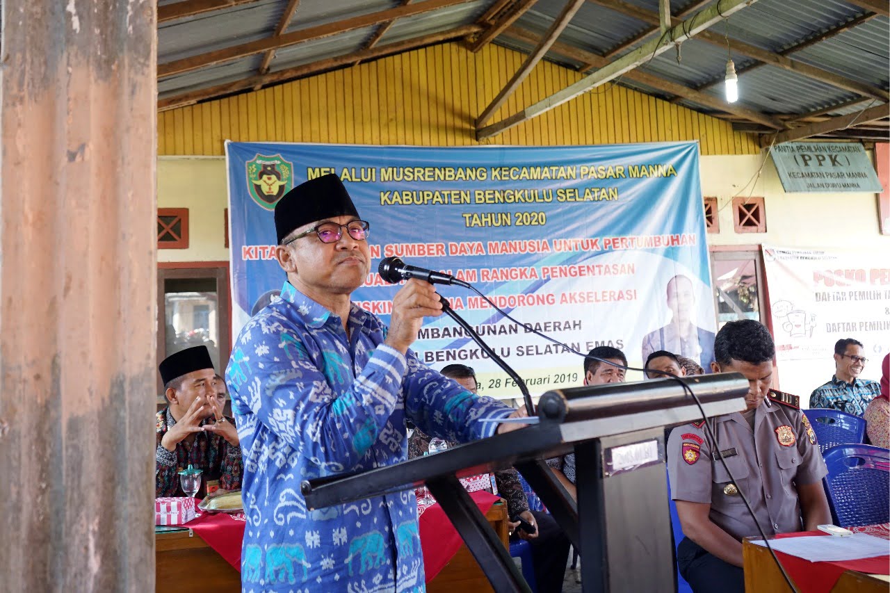 PIP, PKH, KIS, BOS dan Dana Desa Berhasil Turunkan Kemiskinan di Bengkulu Selatan