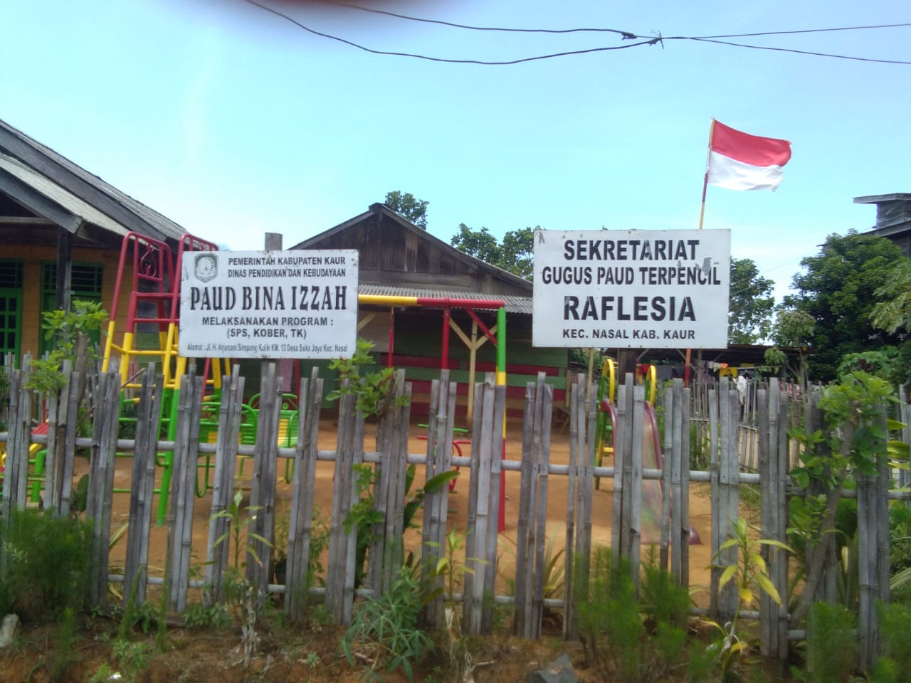 Paud Desa Suka Jaya Kecamatan Nasal Kabupaten Kaur
