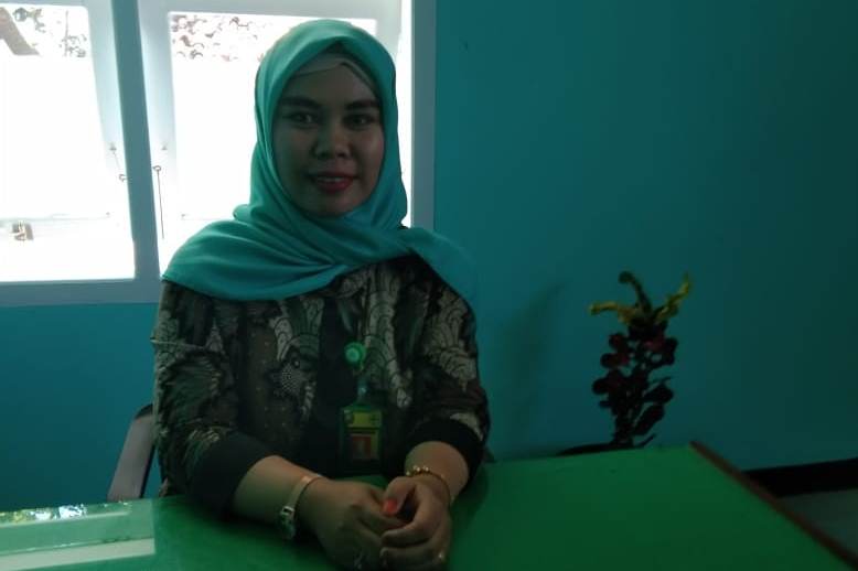 Kepala Puskesmas Linau, Rusmita,SKM
