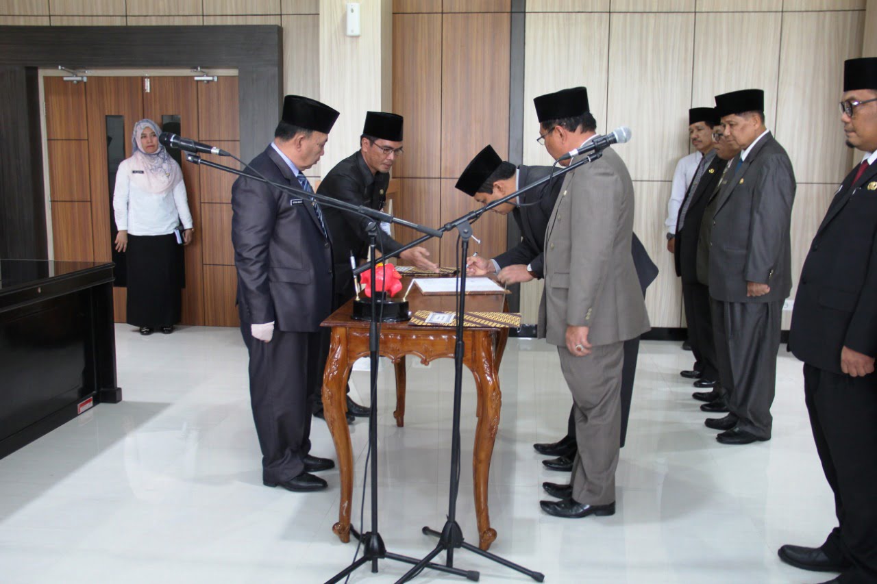 Laksanakan Hasil Assessment, Pemprov Gelar Mutasi Jabatan