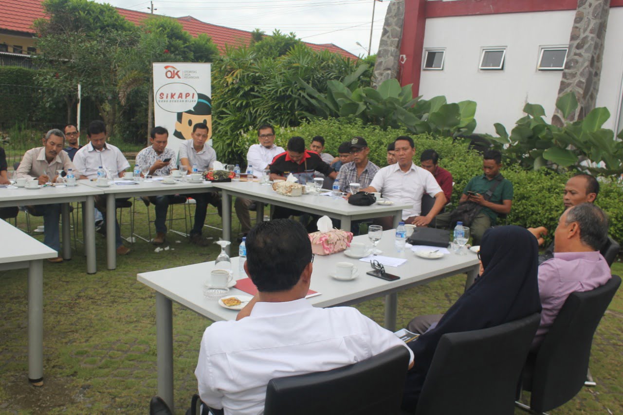 Bahas Peran Strategis, OJK Ngopi Sore Bersama SMSI Bengkulu
