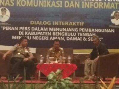 Peran Pers Menunjang Pembangunan Bengkulu Tengah