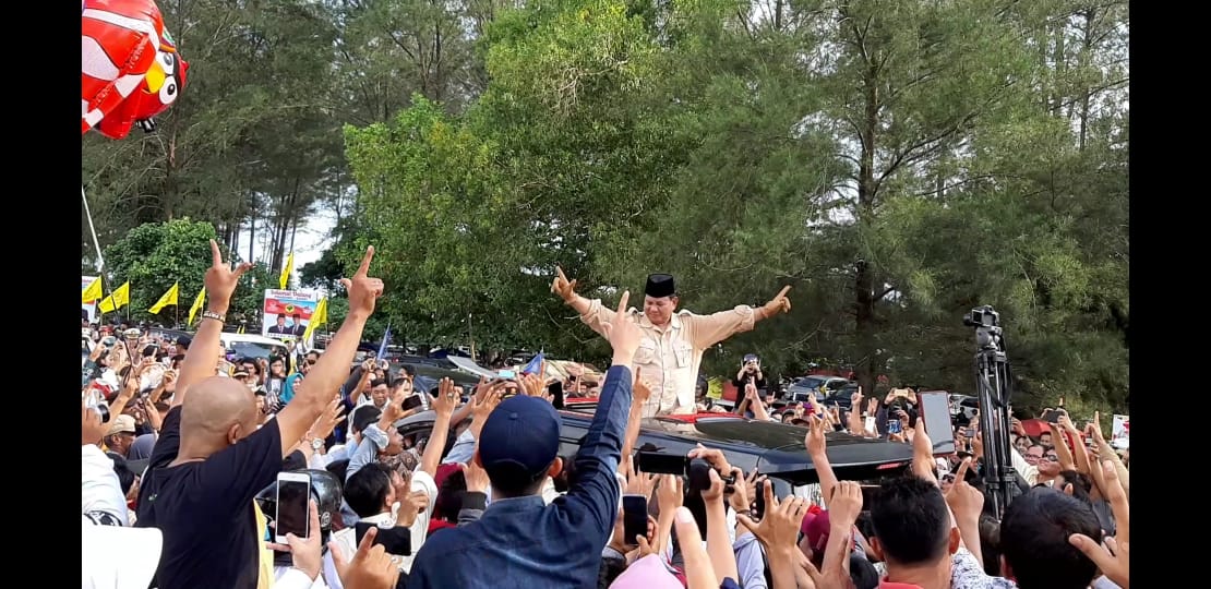 Prabowo Ajak Masyarakat Tegal Melawan Kedzaliman